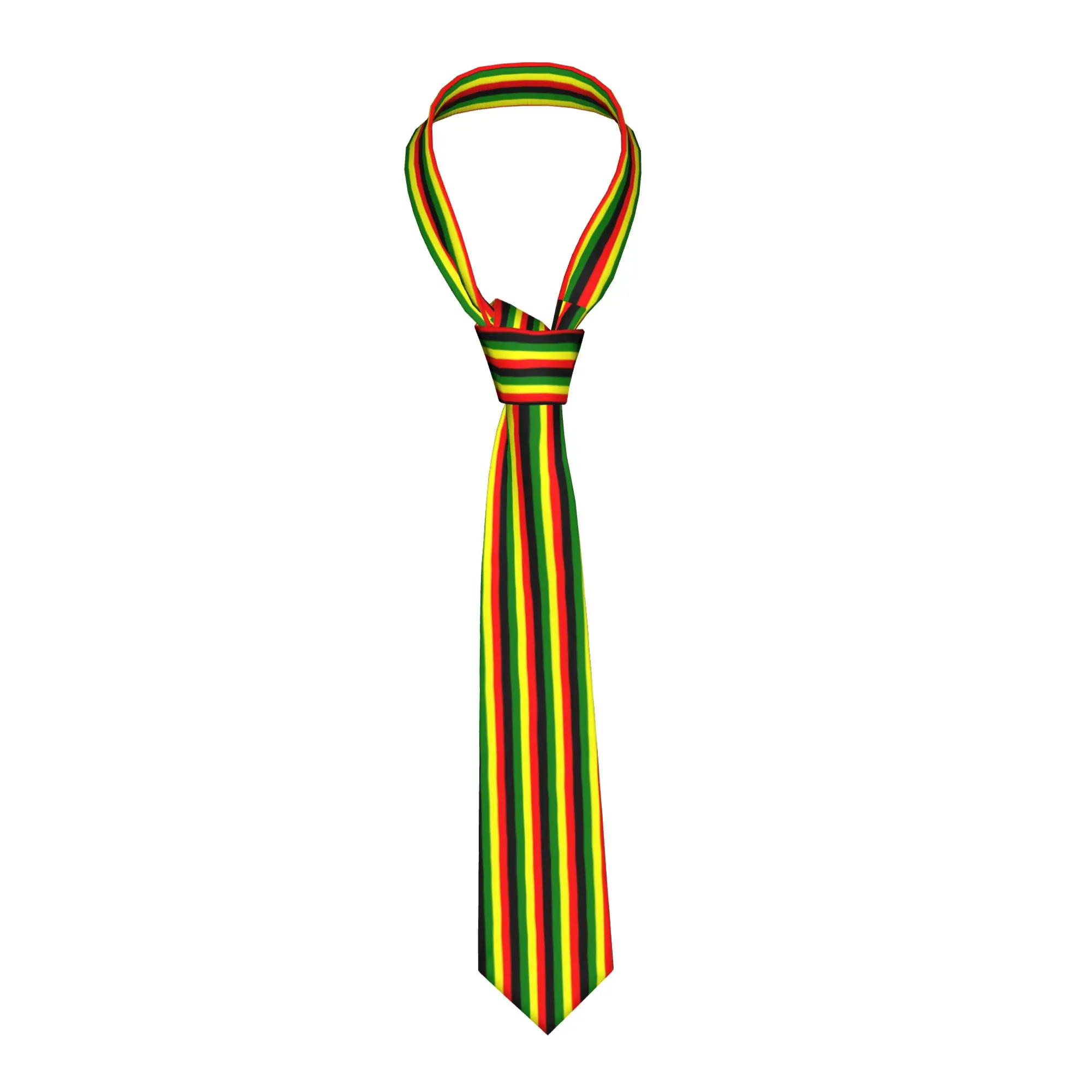 Классический галстук в стиле раста: красный, зеленый, золотой, яркий, полосатый, для вечеринок, персонализированный, мужской, в ямайском стиле
Классический галстук в стиле раста: красный, зеленый, золотой, яркий, полосатый, для вечеринок, персонализированный, мужской, в ямайском стиле