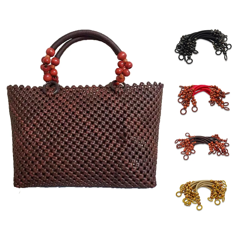 1pc 48cm Wood Plastic Bead Rope Bag Strap Classic Solid Color Handle For Bag High Quality Strap For Lady Knitting Bag Making
1pc 48cm Wood Plastic Bead Rope Bag Strap Classic Solid Color Handle For Bag High Quality Strap For Lady Knitting Bag Making