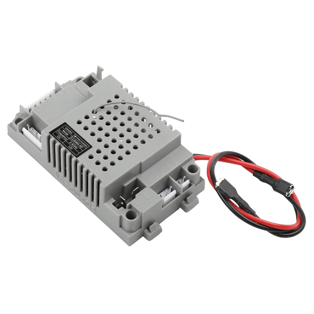 CLB084-4D Remote Control Receiver Controller 12V 2.4G For Children Electric Car Ride On Toy Vehicle Replacement Part ABS-Materia
CLB084-4D Remote Control Receiver Controller 12V 2.4G For Children Electric Car Ride On Toy Vehicle Replacement Part ABS-Materia