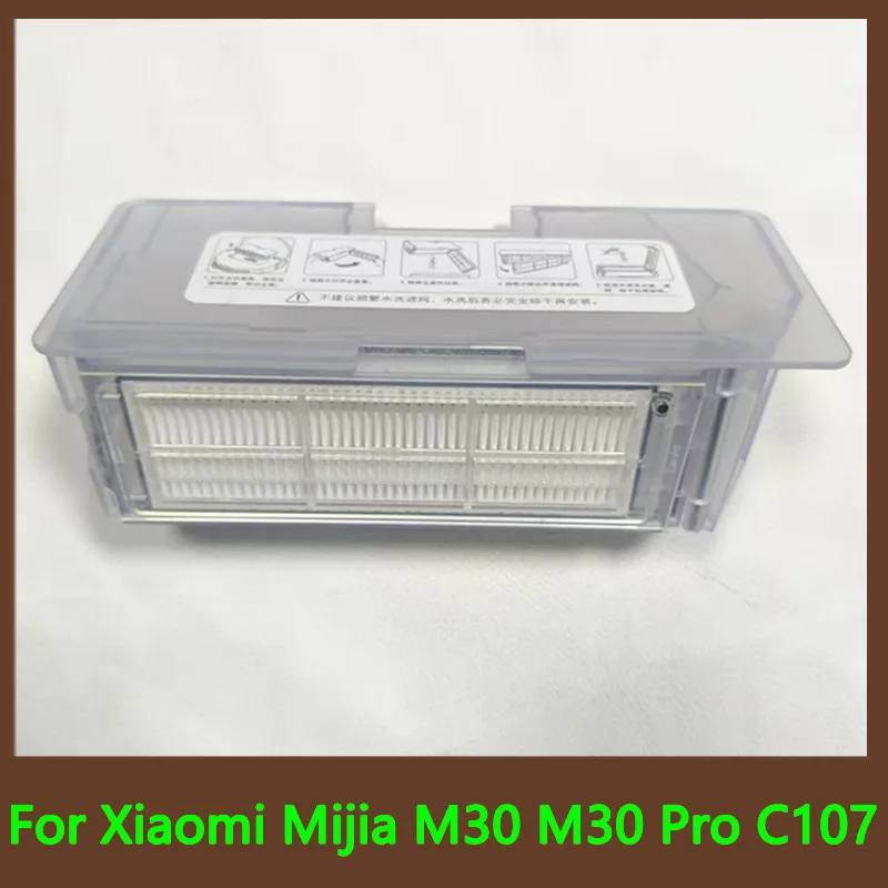 Dust Bin Box Original for Xiaomi Mijia M30 / M30 Pro / C107 Dust Box Filter Spare Parts Robot Vacuum Cleaner Accessories With
Dust Bin Box Original for Xiaomi Mijia M30 / M30 Pro / C107 Dust Box Filter Spare Parts Robot Vacuum Cleaner Accessories With
