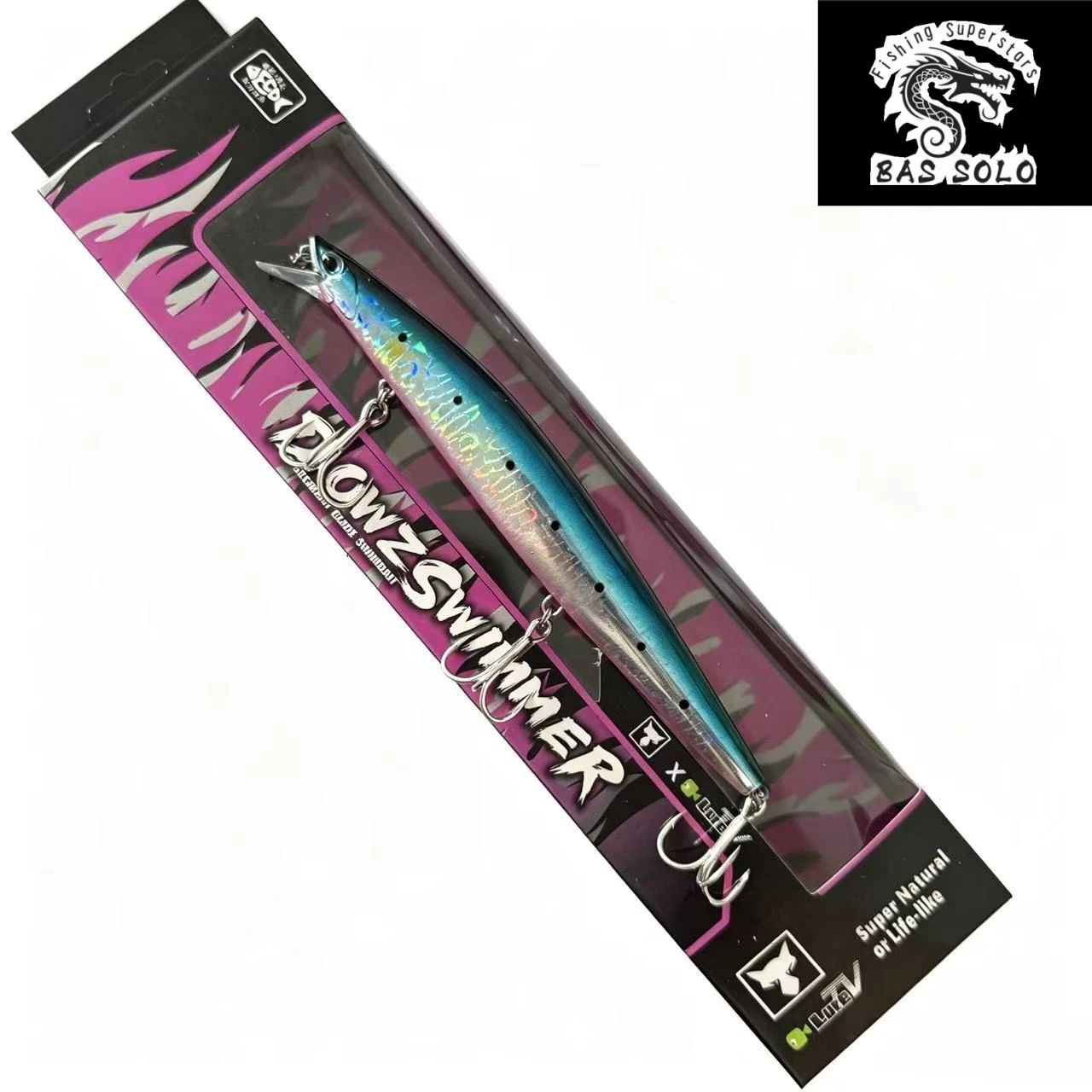 Big brand Mino water surface series long throw lure lure, fake bait for sea bass, hard bait for fishing.
Big brand Mino water surface series long throw lure lure, fake bait for sea bass, hard bait for fishing.
