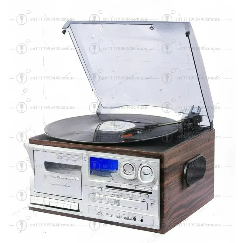 Player Modern Gramophone Cassette Disc/BT DAB FM Turntable Turntable One-Element Function
Player Modern Gramophone Cassette Disc/BT DAB FM Turntable Turntable One-Element Function