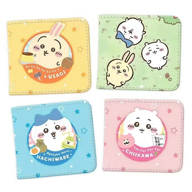 Chiikawa Wallet Usagi Cartoon Anime Cute PU Short Double Fold Open Change Coin Storage Bank Card Bags Creative Portable Gifts
Chiikawa Wallet Usagi Cartoon Anime Cute PU Short Double Fold Open Change Coin Storage Bank Card Bags Creative Portable Gifts