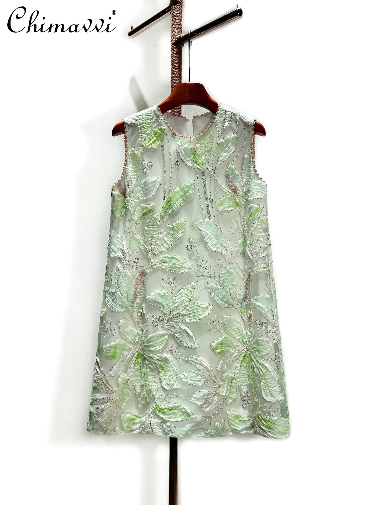 French-style Exquisite 3d Floral Mesh Dress Women's 2026 Summer New Light Luxury High-end Sleeveless Ladies Party Dresses
French-style Exquisite 3d Floral Mesh Dress Women's 2026 Summer New Light Luxury High-end Sleeveless Ladies Party Dresses