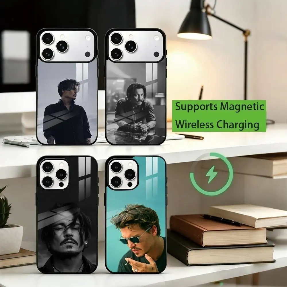 Actor J-Johnny Depp Phone Case For iPhone17,16,15,14,13,12,11 Plus,Pro Supports Magnetic Wireless Charging
Actor J-Johnny Depp Phone Case For iPhone17,16,15,14,13,12,11 Plus,Pro Supports Magnetic Wireless Charging