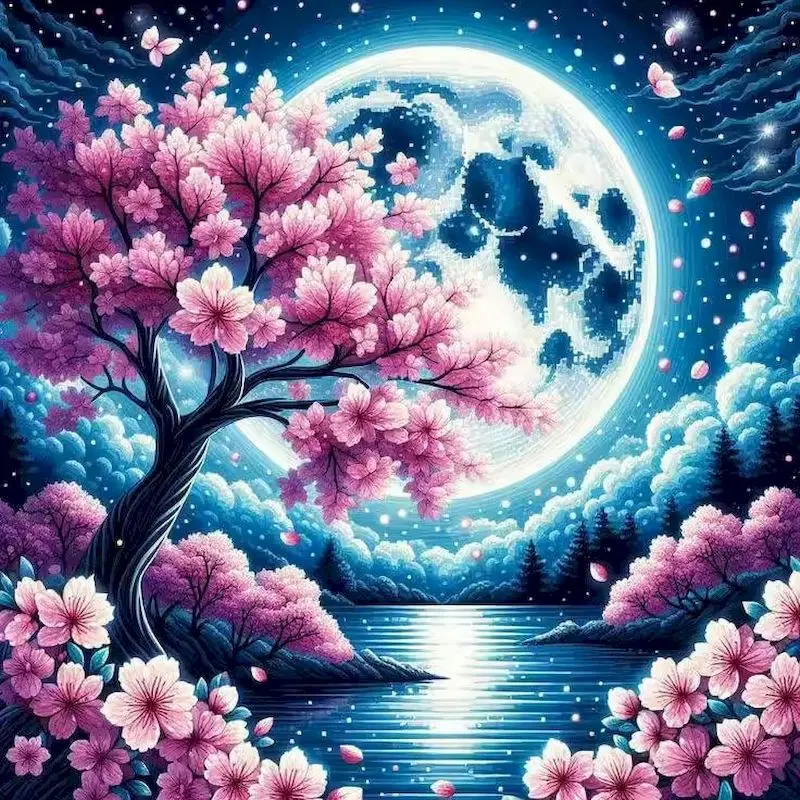 RUOPOTY DIY Diamond Painting Tree Moon Night Embroidery Romantic Acrylic Craft Supplies Diamond Mosaic Handmade Gift
RUOPOTY DIY Diamond Painting Tree Moon Night Embroidery Romantic Acrylic Craft Supplies Diamond Mosaic Handmade Gift