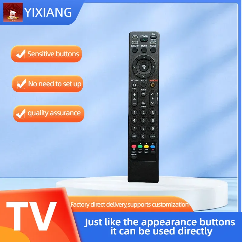 Пульт дистанционного управления для ЖК-телевизора MKJ40653802 52LG65YD 42LG61YD 47LG61YD 42LG70YD 47LG70YD 52LG70YD 26LG30D 32LG30D 37LG30D
Пульт дистанционного управления для ЖК-телевизора MKJ40653802 52LG65YD 42LG61YD 47LG61YD 42LG70YD 47LG70YD 52LG70YD 26LG30D 32LG30D 37LG30D