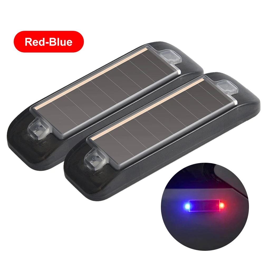 12V Car LED Light Solar Powered Bicycle Motorcycles Warning Light Red Blue LED Side Marker Lights Anti Rear End Car Warning Lamp
12V Car LED Light Solar Powered Bicycle Motorcycles Warning Light Red Blue LED Side Marker Lights Anti Rear End Car Warning Lamp