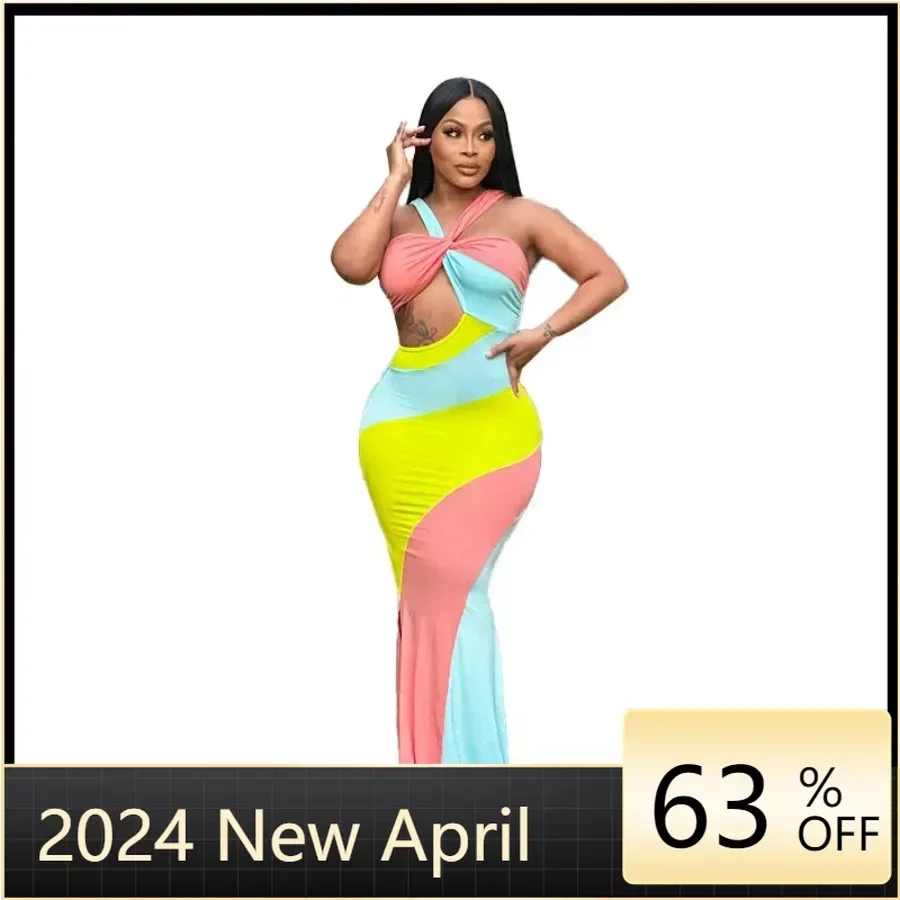 African Maxi Dresses for Women Summer 2024 Sexy Sleeveless Print Party Evening Long Dress Gowns Outfits Dashiki Africa Clothing
African Maxi Dresses for Women Summer 2024 Sexy Sleeveless Print Party Evening Long Dress Gowns Outfits Dashiki Africa Clothing