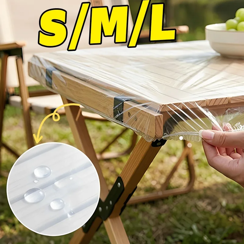 Disposable Transparent Tablecloth Waterproof Oilproof Table Cover for Camping Picnic Outdoor Party Home Use Wash Free Portable
Disposable Transparent Tablecloth Waterproof Oilproof Table Cover for Camping Picnic Outdoor Party Home Use Wash Free Portable