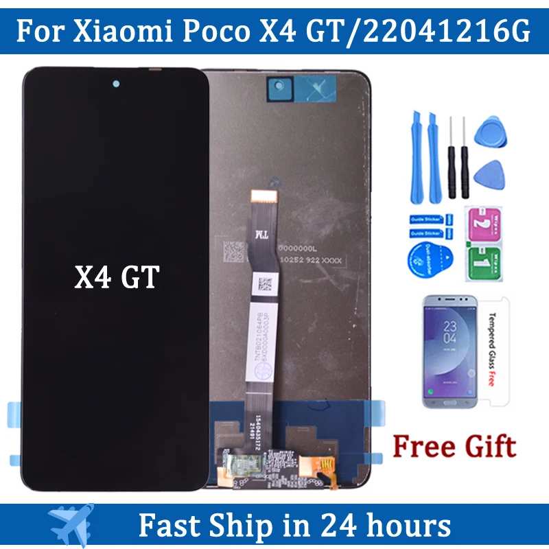 6.6'' For Xiaomi POCO X4 GT LCD Display Touch Screen Digitizer LCD Replacement Parts For POCO X4 GT 22041216G Display
6.6'' For Xiaomi POCO X4 GT LCD Display Touch Screen Digitizer LCD Replacement Parts For POCO X4 GT 22041216G Display