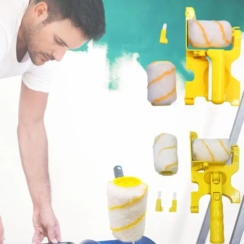 Multifunctiona Handheld Edger Paint Brush Roller Clean-Cut Paint Edger With Extra Replacement Rollers Brush Wall Painting Tools
Multifunctiona Handheld Edger Paint Brush Roller Clean-Cut Paint Edger With Extra Replacement Rollers Brush Wall Painting Tools