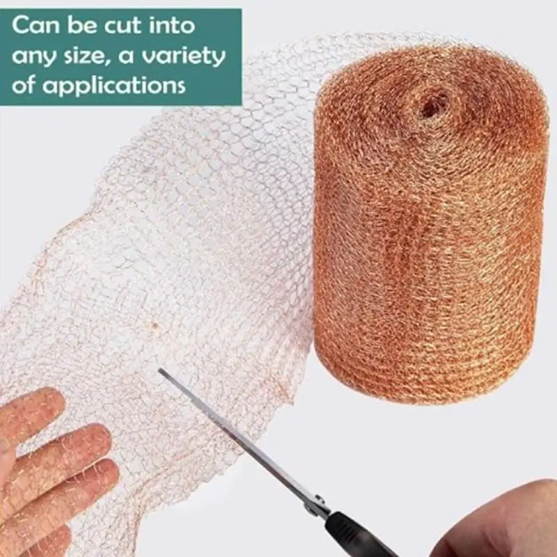 1PC Pure Copper Mesh Anti Snail Copper Wire Filter for Distilling Household Brewed Beer Garden Products
1PC Pure Copper Mesh Anti Snail Copper Wire Filter for Distilling Household Brewed Beer Garden Products