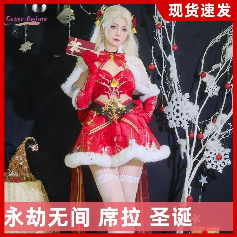 Coser Game Naraka: Bladepoint Cyra Cosplay Costume Uniform Halloween Carnival Party Christmas Play Role Clothes Clothing
Coser Game Naraka: Bladepoint Cyra Cosplay Costume Uniform Halloween Carnival Party Christmas Play Role Clothes Clothing
