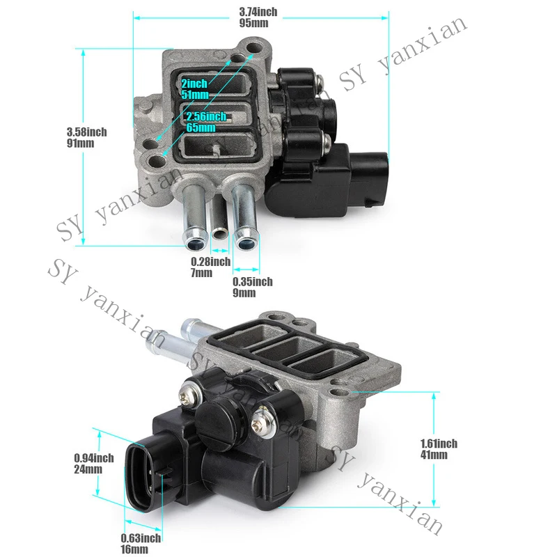 SY+ New Idle Air Control Valve IACV 36460-PAA-L41 For 2001-2002 Honda Accord 2.3L
SY+ New Idle Air Control Valve IACV 36460-PAA-L41 For 2001-2002 Honda Accord 2.3L