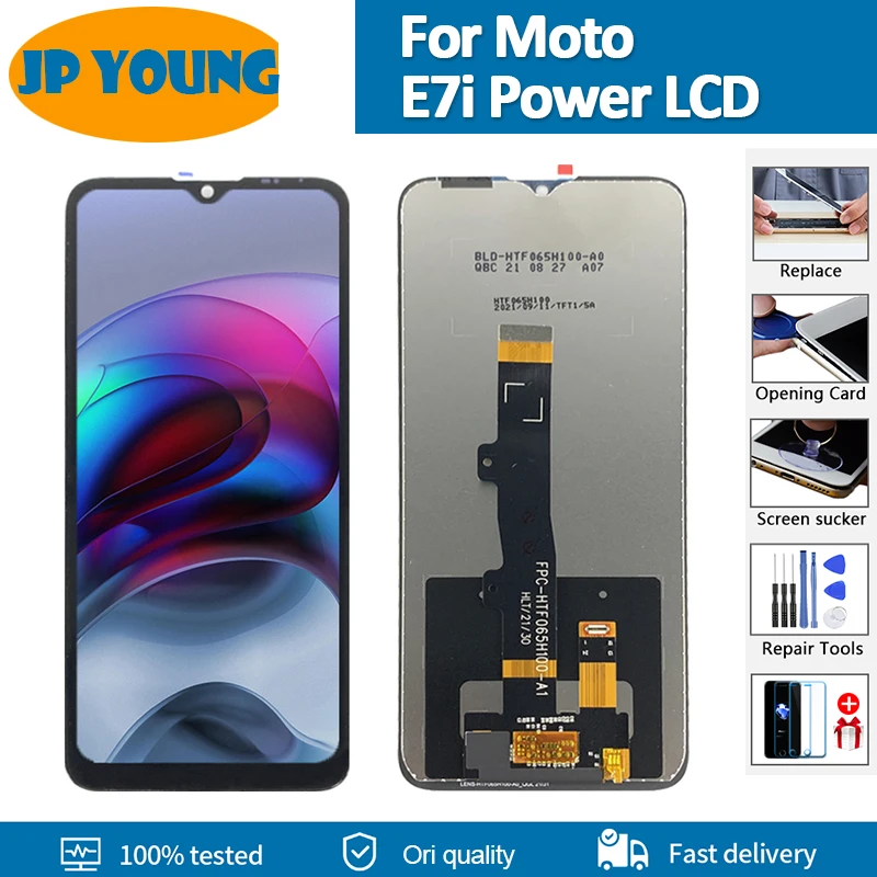 Original LCD For Motorola E7i Power LCD Display Touch Screen Panel Digitizer Assembly For Moto E7i Power XT2097-13 With Frame
Original LCD For Motorola E7i Power LCD Display Touch Screen Panel Digitizer Assembly For Moto E7i Power XT2097-13 With Frame