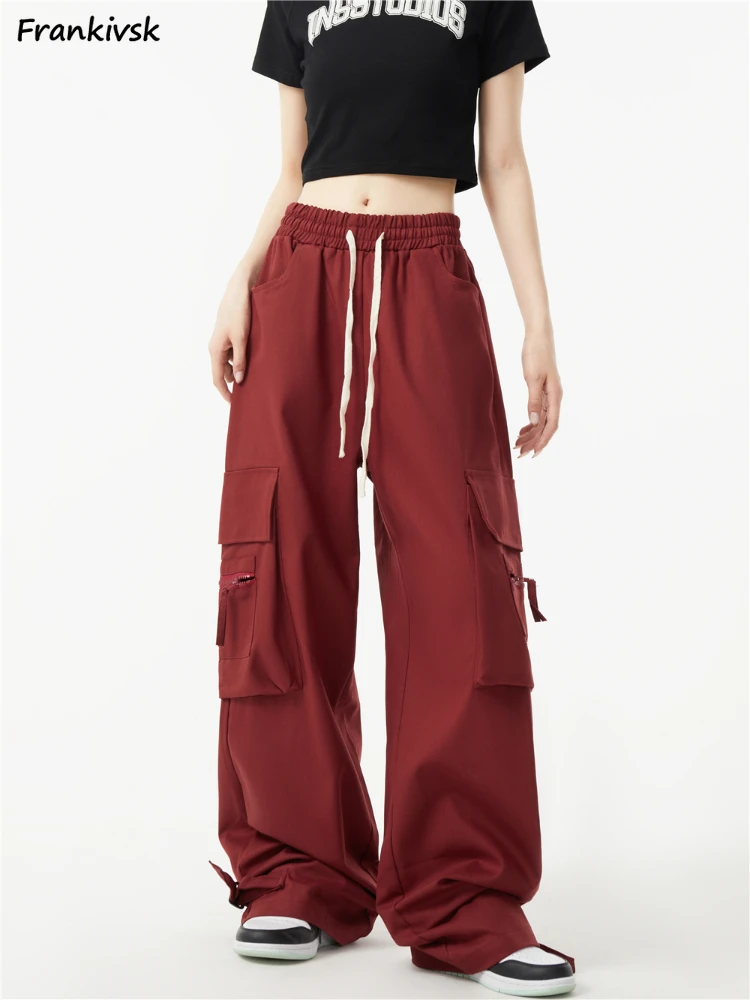 Cargo Pants Women Multi Pockets All-match American Style Full Length Autumn Youthful Popular Hip Hop Harajuku Trousers Students
Cargo Pants Women Multi Pockets All-match American Style Full Length Autumn Youthful Popular Hip Hop Harajuku Trousers Students