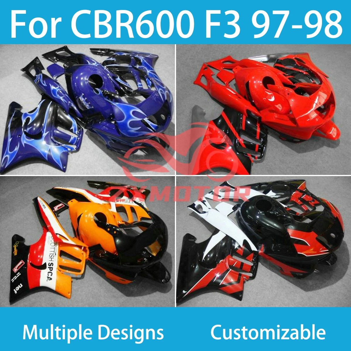 Инъекционные обтекатели для Honda CBR 600 F3 97 98, комплект деталей для кузова из АБС-пластика для мотоцикла CBR600 F3 1997 1998
Инъекционные обтекатели для Honda CBR 600 F3 97 98, комплект деталей для кузова из АБС-пластика для мотоцикла CBR600 F3 1997 1998