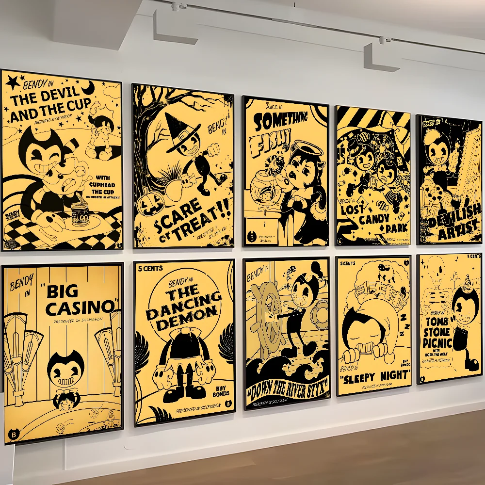Game B-Bendy and the Ink M-Machine Office Cushion Pillowcase Car Cushion Cover45X45CM Lumbar Pillowcase Sofa Pillowcover
Game B-Bendy and the Ink M-Machine Office Cushion Pillowcase Car Cushion Cover45X45CM Lumbar Pillowcase Sofa Pillowcover