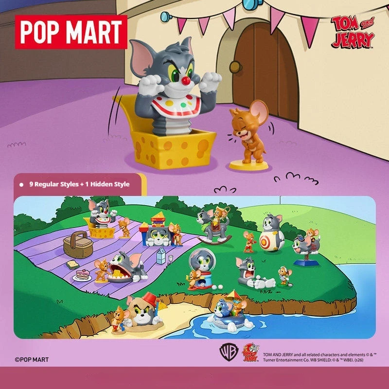 Official Authentic Pop Mart Tom And Jerry Mischief Land Series Blind Box Figures 9 Regular 1 Hidden Collectible Ornament Gifts
Official Authentic Pop Mart Tom And Jerry Mischief Land Series Blind Box Figures 9 Regular 1 Hidden Collectible Ornament Gifts