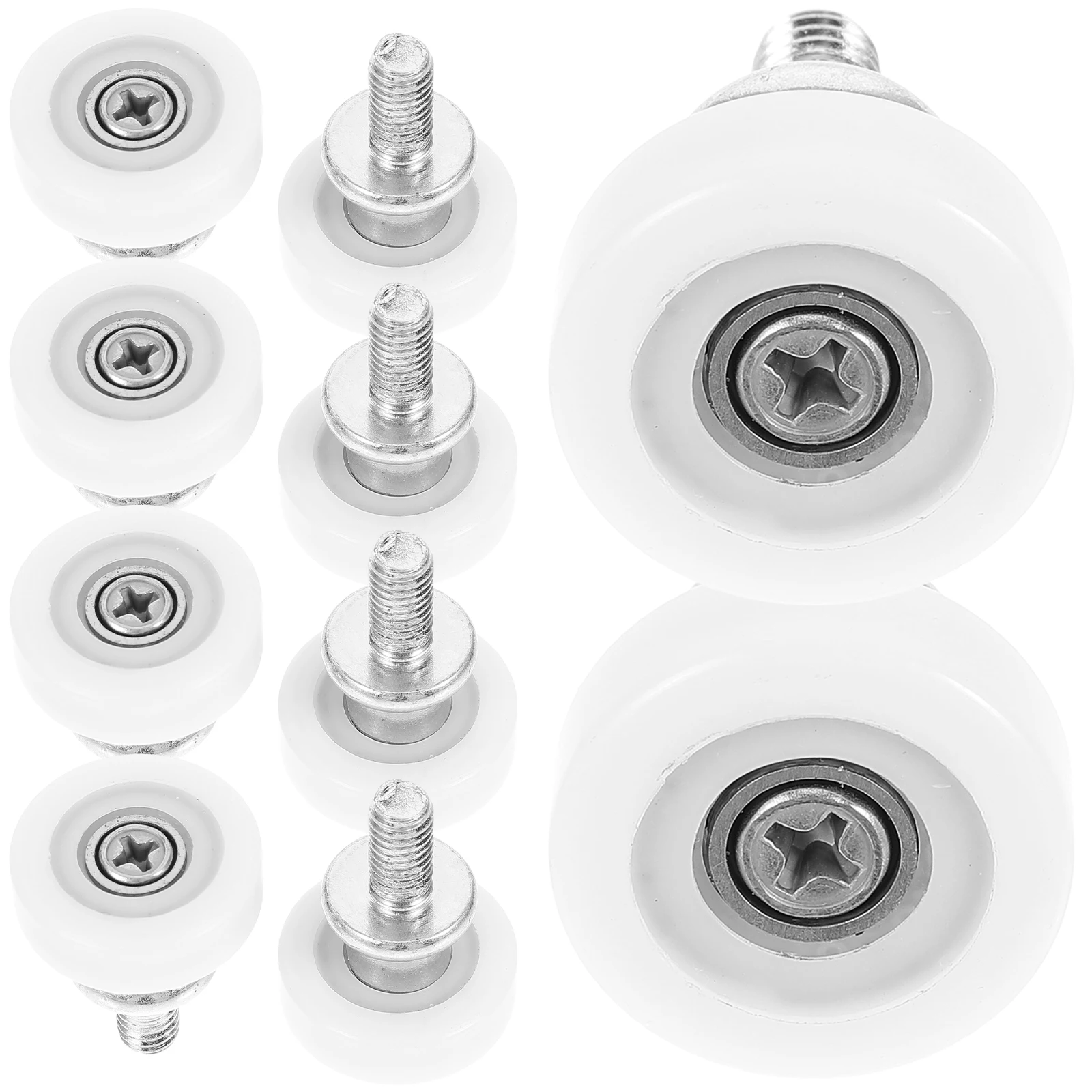 10pcs Pulley Stainless Steel Sliding Door Wheels Fridge Drawer Roller Appliance Cabinet Bearing Pulley Roller Smooth Quiet
10pcs Pulley Stainless Steel Sliding Door Wheels Fridge Drawer Roller Appliance Cabinet Bearing Pulley Roller Smooth Quiet