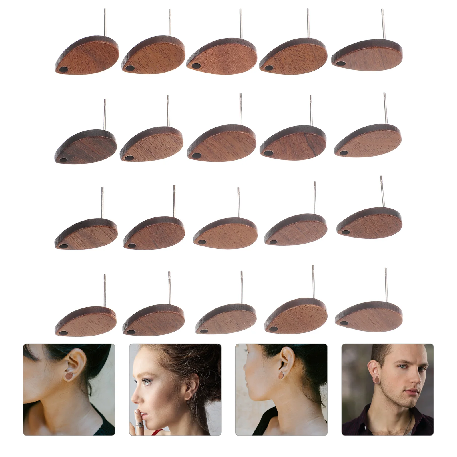 20 Pcs Hung Earring Accessories DIY Pin Making Supplies Jewellery Findings Hooks for Jewelry Flat Head Pins Suite
20 Pcs Hung Earring Accessories DIY Pin Making Supplies Jewellery Findings Hooks for Jewelry Flat Head Pins Suite