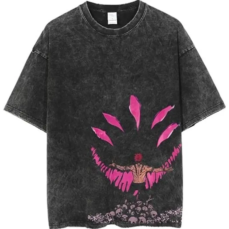 Old Washed Retro Naruto American Hip-hop Anime Men's and Women's Loose T-shirt Summer Short Sleeved Shirt
Old Washed Retro Naruto American Hip-hop Anime Men's and Women's Loose T-shirt Summer Short Sleeved Shirt