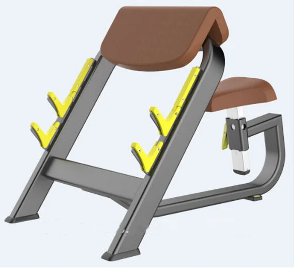 Multi-Functional Fitness Gym Machine Foldable Smith Rack with Dumbbell Bench for Biceps and Chest Bodybuilding Workouts