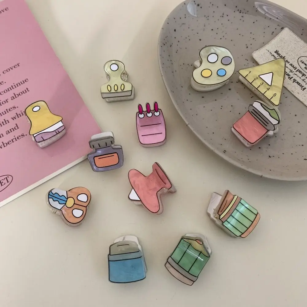 Креативная акриловая мини-заколка-линейка для волос, милая заколка-зажим, аксессуары для волос, мультяшная заколка для челки на каждый день
Креативная акриловая мини-заколка-линейка для волос, милая заколка-зажим, аксессуары для волос, мультяшная заколка для челки на каждый день