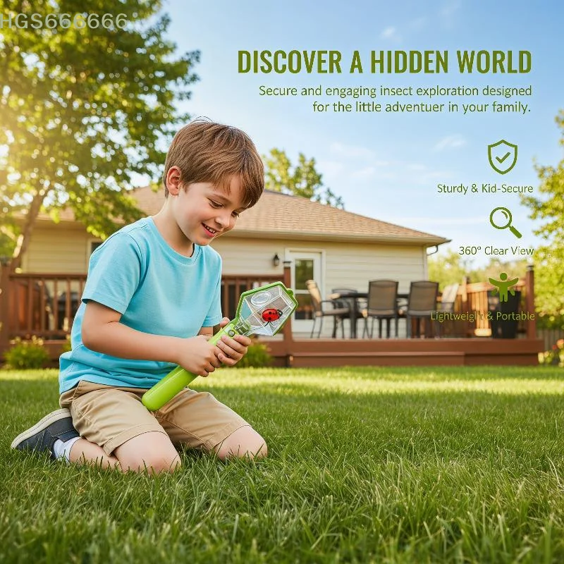 6X Magnifying Glass Equipped Multifunctional Handheld Insect Catcher Educational Toy for Kids Nature Exploration
6X Magnifying Glass Equipped Multifunctional Handheld Insect Catcher Educational Toy for Kids Nature Exploration