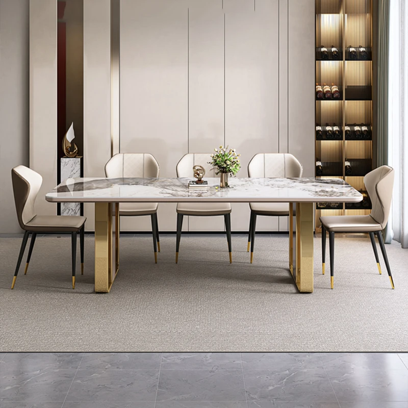 Modern Console Dining Table Marble Luxury Center Camping Salon Dining Table Balcony Poker Pool Mesa Plegable Kitchen Furniture
Modern Console Dining Table Marble Luxury Center Camping Salon Dining Table Balcony Poker Pool Mesa Plegable Kitchen Furniture