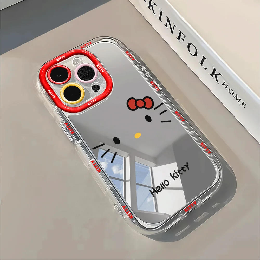 Pink Mini Cute Plating Make Up Mirror Case For iPhone 17 14 12 13 15 Pro Max 17 Air 16 Plus Hello Kitty Shockproof Cases Cover
Pink Mini Cute Plating Make Up Mirror Case For iPhone 17 14 12 13 15 Pro Max 17 Air 16 Plus Hello Kitty Shockproof Cases Cover