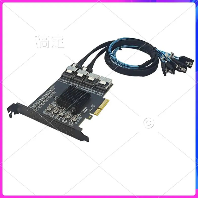 ABT-Pcie к 4-портовому контроллеру Mini SAS SFF-8087, 16-портовый адаптер SATA 3.0, 6 Гбит/с SSD, карта расширения PCI-E 3.0 X4
ABT-Pcie к 4-портовому контроллеру Mini SAS SFF-8087, 16-портовый адаптер SATA 3.0, 6 Гбит/с SSD, карта расширения PCI-E 3.0 X4