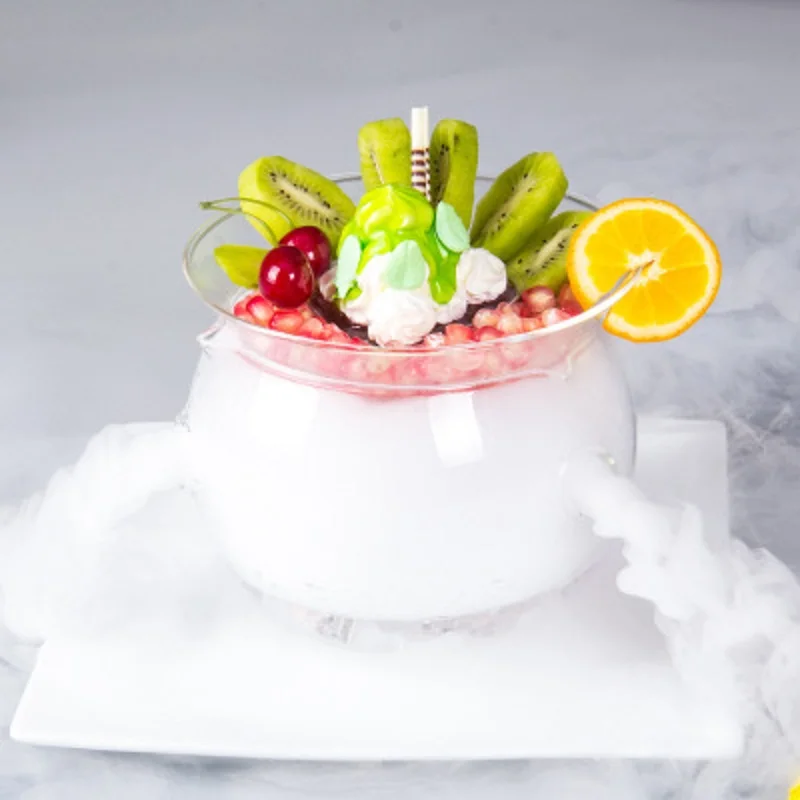 2 в 1, креативная молекулярная кухня, прозрачная стеклянная миска, миска для сухого льда, овощей, фруктов, салата, художественная концепция, стеклянная посуда
2 в 1, креативная молекулярная кухня, прозрачная стеклянная миска, миска для сухого льда, овощей, фруктов, салата, художественная концепция, стеклянная посуда