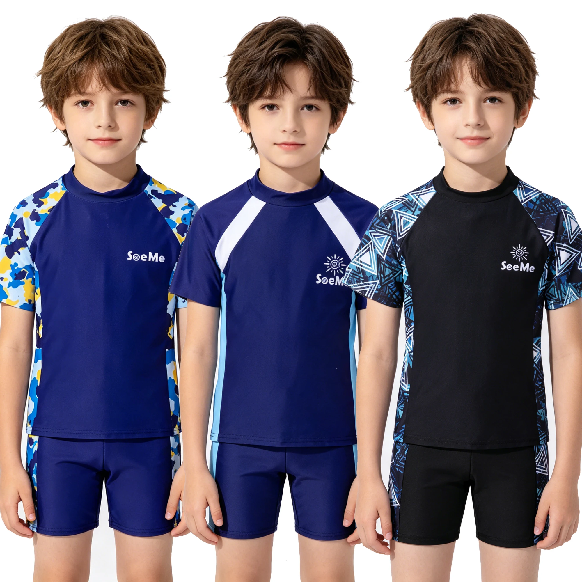 Boys Beach Swimsuits Cool Kids 2026 Toddler Swimwear Shirt and Shorts Swimming Sets Spf Blue Bathing Suit 3 4 5 6 7 8 9 10 Years
Boys Beach Swimsuits Cool Kids 2026 Toddler Swimwear Shirt and Shorts Swimming Sets Spf Blue Bathing Suit 3 4 5 6 7 8 9 10 Years