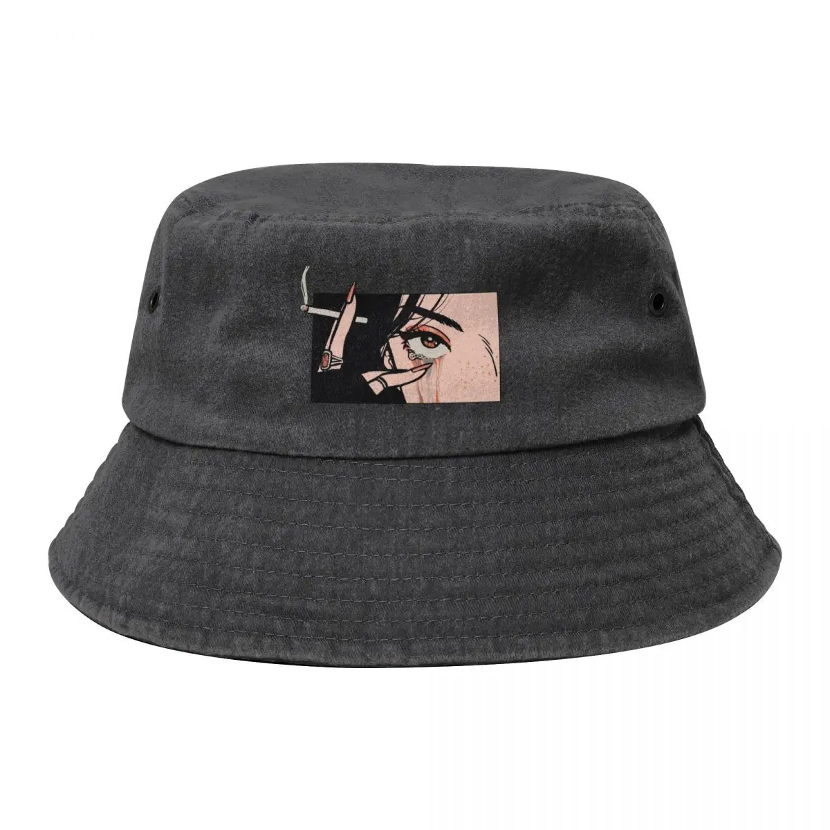 Crying Girl With Cigarette Bucket Hat Sun Hat For Children Luxury Brand Golf Hat Man Golf Women Men's
Crying Girl With Cigarette Bucket Hat Sun Hat For Children Luxury Brand Golf Hat Man Golf Women Men's