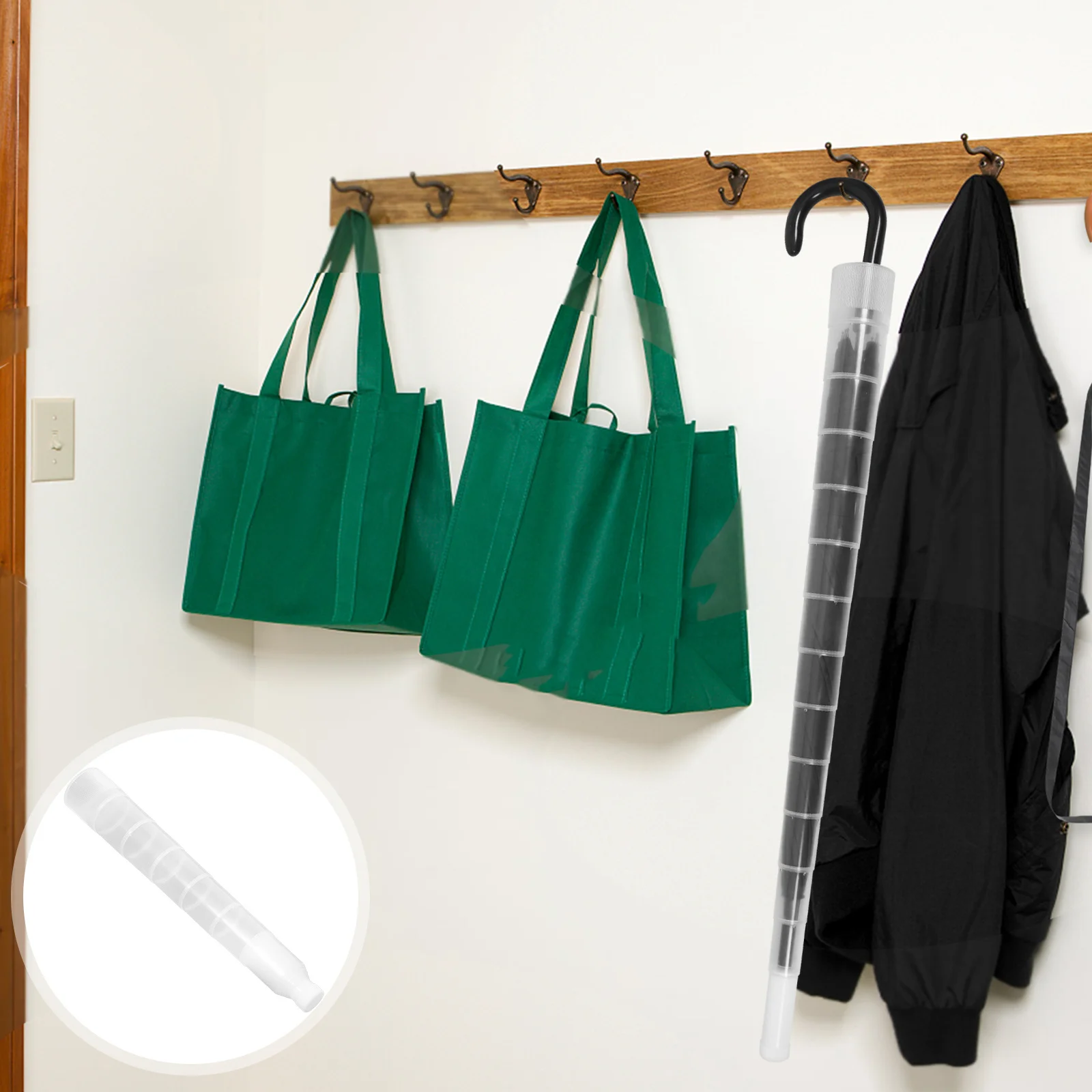 Waterproof Stick Umbrella Sleeve Portable Telescopic Umbrella Cover Non-Drip Reusable Protective Case for Rainy Weather
Waterproof Stick Umbrella Sleeve Portable Telescopic Umbrella Cover Non-Drip Reusable Protective Case for Rainy Weather