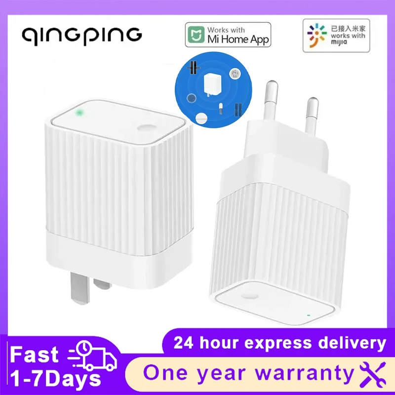 Qingping Bluetooth Gateway Hub Compatible WIFI Remote View Data Sub-Device Smart Linkage Home Device for Xiaomi Mi home Mijia
Qingping Bluetooth Gateway Hub Compatible WIFI Remote View Data Sub-Device Smart Linkage Home Device for Xiaomi Mi home Mijia