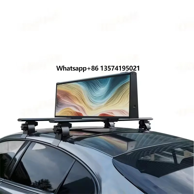 Hot sale P2.5 taxi top led display full color HD led double side display wireless control with wifi GPS car top led screen
Hot sale P2.5 taxi top led display full color HD led double side display wireless control with wifi GPS car top led screen