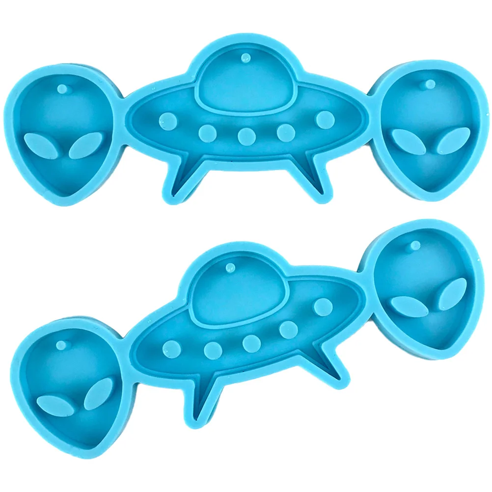 2pcs Earring Necklace Mold Silica Alien Jewelry Making DIY Silicone Spaceship Shaped Pendant Eardrop Charms Craft
2pcs Earring Necklace Mold Silica Alien Jewelry Making DIY Silicone Spaceship Shaped Pendant Eardrop Charms Craft