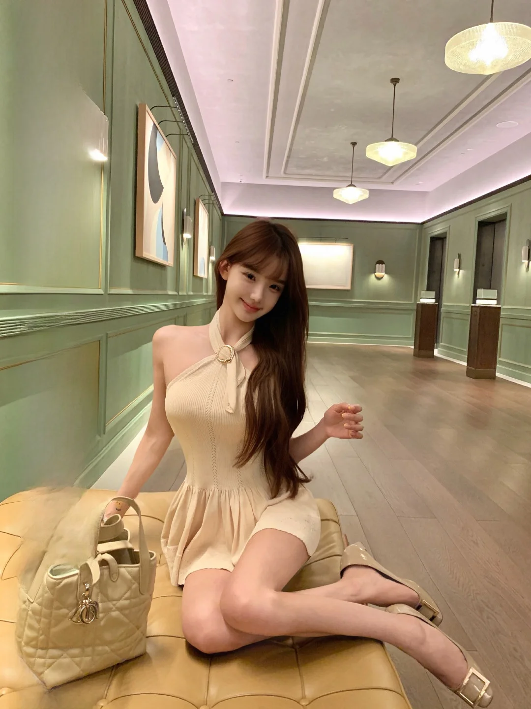 OKMAOP Luxury Camellia Knitted Crop Top Women's Slim Fit Sexy Hanging Ne Strap Vest Breathable Ele Sle Spring 2026
OKMAOP Luxury Camellia Knitted Crop Top Women's Slim Fit Sexy Hanging Ne Strap Vest Breathable Ele Sle Spring 2026