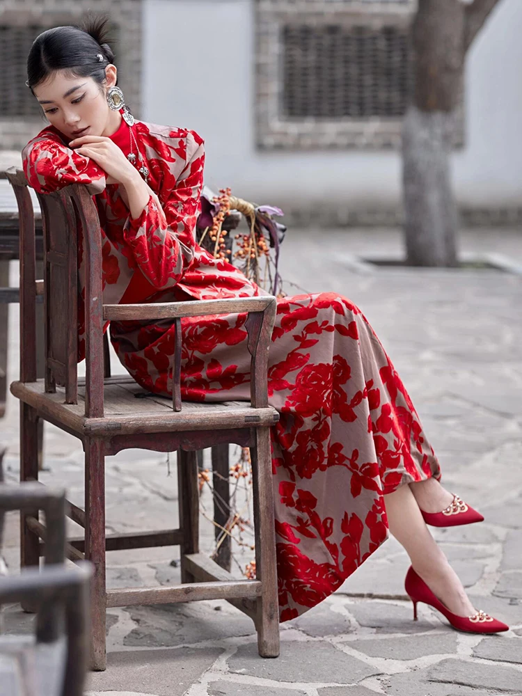 Elegant Morning Bride Dress Women's Wedding Gown Design Sensation Engagement Toasting Suit Long Sleeve Floral Patterned Polye...
Elegant Morning Bride Dress Women's Wedding Gown Design Sensation Engagement Toasting Suit Long Sleeve Floral Patterned Polye...