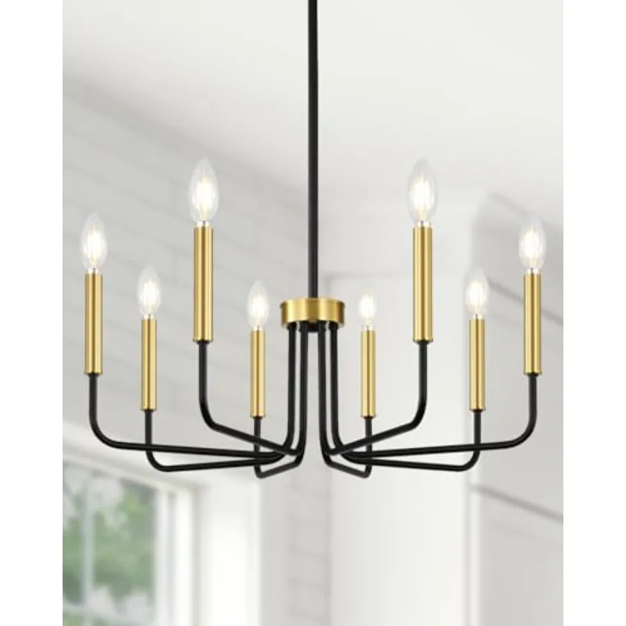 8 Light Cheliers for Dining Room Lighting Fixtures Hanging, Modern Farmhouse Chandelier for Entryway, Foyer, Staircase, Kitchen
8 Light Cheliers for Dining Room Lighting Fixtures Hanging, Modern Farmhouse Chandelier for Entryway, Foyer, Staircase, Kitchen