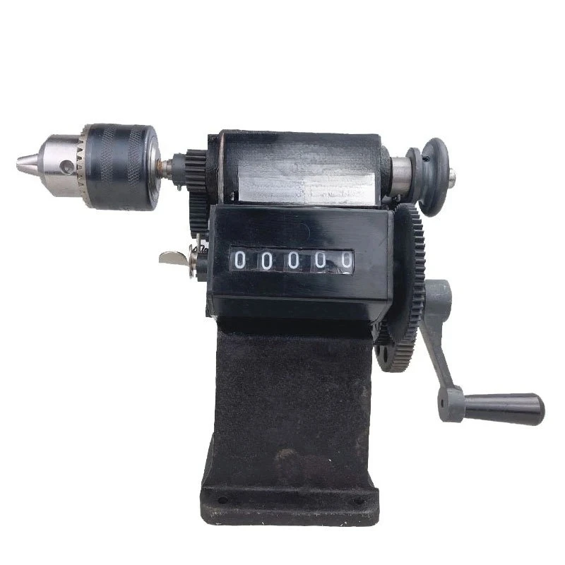 Hand counter Winding machine Iron household modified gear machine with chuck
Hand counter Winding machine Iron household modified gear machine with chuck