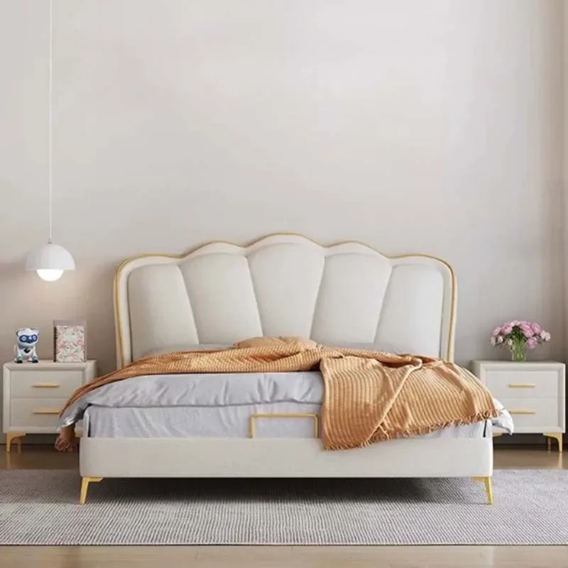 Unique Pretty Double Bed Simple Storage French Style Comferter Queen Bed Modern Wood Italian Cama Matrimonial Bedroom Furniture
Unique Pretty Double Bed Simple Storage French Style Comferter Queen Bed Modern Wood Italian Cama Matrimonial Bedroom Furniture