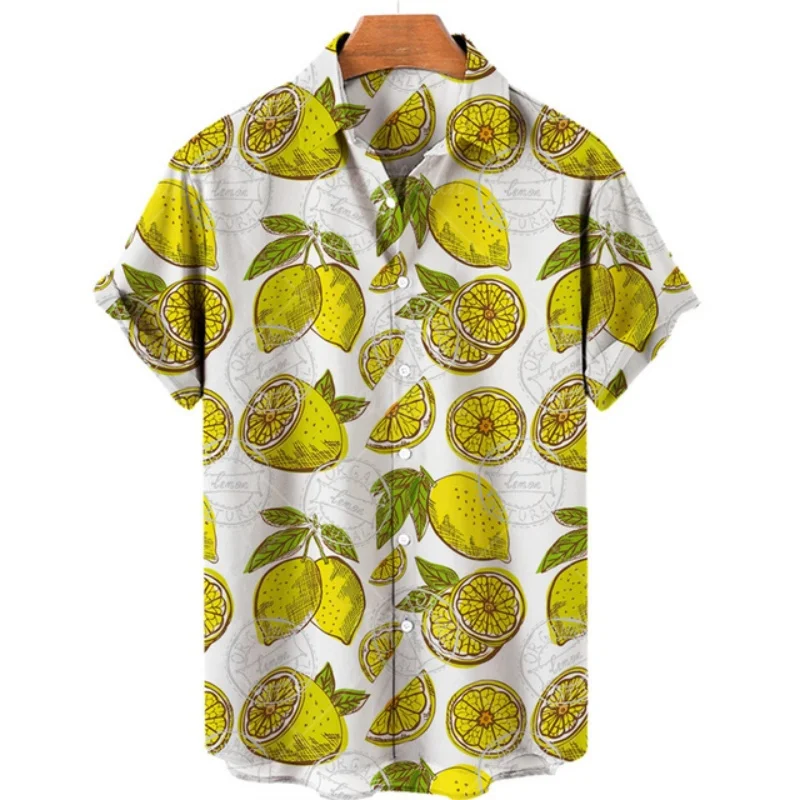 Men's New 3D Fruit Printing Shirts Fashion Funny Short Sleeve Shirt Summer Hawaiian Blouses Men Oversize Streetshirts Loose Tops
Men's New 3D Fruit Printing Shirts Fashion Funny Short Sleeve Shirt Summer Hawaiian Blouses Men Oversize Streetshirts Loose Tops