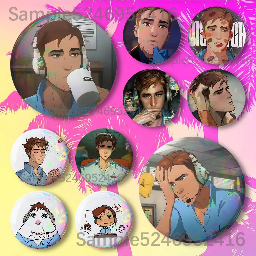 D-Dispatch Robert Robertson Round Button Pins Badge Creative Brooches Backpack Clothes Decoration Fashion Cartoon Jewelry Gifts
D-Dispatch Robert Robertson Round Button Pins Badge Creative Brooches Backpack Clothes Decoration Fashion Cartoon Jewelry Gifts