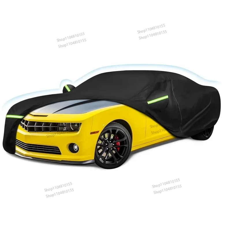 Outdoor Full Car Cover Fit for 2010-2023 Chevy Camaro Windproof Heavy Duty Waterproof All Weather Protection Black
Outdoor Full Car Cover Fit for 2010-2023 Chevy Camaro Windproof Heavy Duty Waterproof All Weather Protection Black