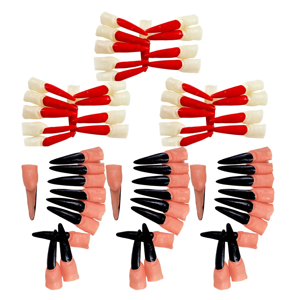60 Pcs Witch Nails Spooky Halloween Prop Finger Decoration Costume Accessories Fake Party Favors Fingers Supplies
60 Pcs Witch Nails Spooky Halloween Prop Finger Decoration Costume Accessories Fake Party Favors Fingers Supplies