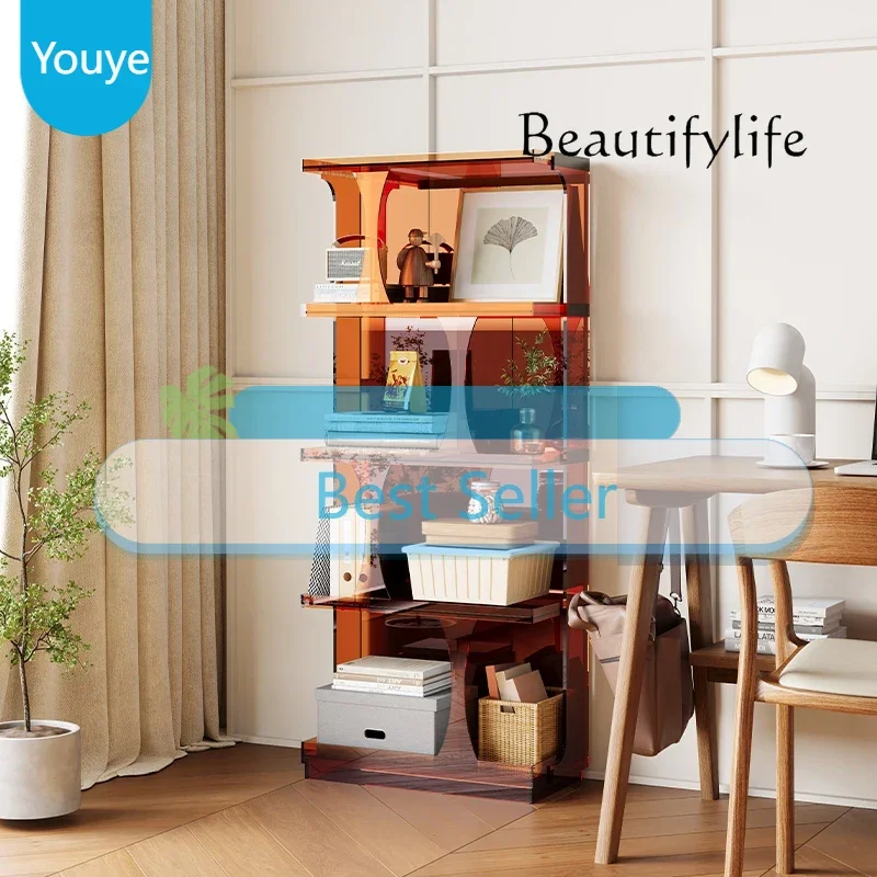 N19 Nordic Acrylic Bookcase Side Cabinet Modern Simple Bookshelf Locker Creative Storage Rack Floor Shelf
N19 Nordic Acrylic Bookcase Side Cabinet Modern Simple Bookshelf Locker Creative Storage Rack Floor Shelf